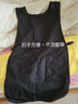 璽檸XINING美發(fā)店圍腰小工服工作服燙染圍裙理發(fā)師助理剪發(fā)專(zhuān)用不沾發(fā)時(shí)尚潮 雙面圍裙黑色（男女通穿） 曬單實(shí)拍圖