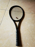 威爾勝（Wilson）官方25新款NOIR純黑系列小黑拍全碳素一體單人專(zhuān)業(yè)男女通用網(wǎng)球拍 【PRO STAFF V14】WR140911U2 曬單實(shí)拍圖