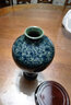 領(lǐng)格（LINGGE） 景德鎮陶瓷器仿古青花瓷迷你小花插花瓶家居裝飾品博古架擺件瓷瓶工藝品擺件擺設 青釉美人瓶 曬單實(shí)拍圖