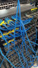 山泽(SAMZHE)超五类网线 CAT5e类高速千兆网线 10米 工程/宽带电脑家用连接跳线 成品网线蓝色SZW-1100 实拍图