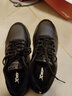 特步男鞋跑步鞋冬季款防水皮面運動(dòng)鞋子男緩震厚底革面休閑旅游慢跑鞋 皮面款-黑色 40 曬單實(shí)拍圖