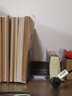 阡囤 透明書立架亞克力書立書架分隔板夾書擋板書籍書本書桌收納置物架書夾書本立架書擋夾書架桌面書檔 三欄 透明書立 2個（加高加寬/可放A4） 曬單實(shí)拍圖