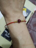 上岸手鏈女夏朱砂蓮花手繩平安腳鏈送女友閨蜜好運本命年手工編織防小紅繩轉運珠升學(xué)考研禮物考公  可調節 一株手鏈：喜樂(lè )長(cháng)安款 曬單實(shí)拍圖