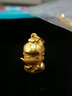 詩(shī)普琳黃金吊墜守護系列3D硬金足金本命佛掛墜黃金生肖 HPE10201文殊菩薩 曬單實(shí)拍圖