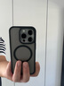 摯衛(wèi)士【膚感磁吸】適用蘋果15Pro手機(jī)殼iPhone15Pro保護(hù)套磁吸無(wú)線充電超薄防摔親膚磨砂半透 午夜黑 曬單實(shí)拍圖