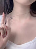 蔓笙玉桂狗項鏈女輕奢小眾學生閨蜜吊墜鎖骨生日中秋情人節(jié)禮物送女友 玉桂狗項鏈【精美禮盒】 曬單實拍圖