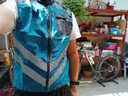 沃薩維（WOSAWE）公路車(chē)騎行服馬甲男女透氣輕薄風(fēng)衣山地自行車(chē)防風(fēng)防雨反光背心 藏青色-馬甲 L （適合70-80公斤） 曬單實(shí)拍圖