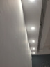 雷士照明led筒灯家用商用办公室商场嵌入式桶灯天花灯开孔12公分4寸5寸6寸 7W -漆白-正白光-开孔9.5-10cm 实拍图