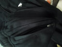 安踏（ANTA）加絨運動(dòng)套裝男士冬季保暖外套長(cháng)褲跑步休閑運動(dòng)衣服裝兩件一整套 【加絨針織】黑色外套+平口褲 S/165 曬單實(shí)拍圖