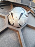 RONALDOC羅歐洲杯足球2024正品質(zhì)真皮比賽紀念款兒童5號成人學(xué)生中考足球 C羅銀黑耐磨款 無(wú)規格 曬單實(shí)拍圖
