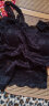 名格雅顿新款春夏季女长款小背心大码内搭上衣抹胸薄款蕾丝吊带 黑色 适合110-140斤 实拍图