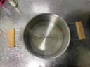 波波維奇湯鍋不銹鋼316食品級家用加厚蒸煮燉不粘鍋電磁爐燃?xì)庠铍p耳湯鍋 湯鍋加厚0涂層【316L鋼】 24cm 曬單實(shí)拍圖