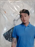 布先生T恤短袖男士polo衫春夏新款紳士經(jīng)典翻領(lǐng)時(shí)尚撞色 米白 S (165) 曬單實(shí)拍圖