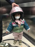 格瑞芬 兒童馬桶寶寶坐便器嬰兒便盆 幼兒男女小孩尿盆 暮粉【全PU軟墊】【清洗刷+30袋子】1-6歲 曬單實(shí)拍圖