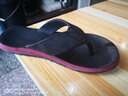 和居優(yōu)品 人字拖男 夾腳沙灘大碼拖鞋男青春潮流新品韓版休閑沙灘鞋室外一人字拖涼鞋女 透氣-黑色 39碼 曬單實(shí)拍圖