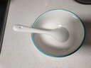 摩登主婦 蠟筆小新聯(lián)名調(diào)羹陶瓷小勺子可愛湯勺家用飯勺高顏值湯匙 蠟筆小新小湯勺-小白款 產(chǎn)品規(guī)格見圖二 曬單實拍圖
