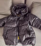 G.duck童裝兒童羽絨服新國標黑金標親子裝男女童冬裝保暖外套中大童棉襖 黑色 120cm身高105-115CM 曬單實(shí)拍圖