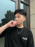BROSWAY歐美時(shí)尚雙色之環(huán)項(xiàng)鏈男鈦鋼輕奢小眾輕奢飾品生日送男友禮物 BRR06鏈長(zhǎng)520+30粗3.0mm雙色銀黑 曬單實(shí)拍圖