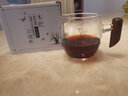 匠之典作 加厚木把玻璃公道杯耐熱茶漏茶濾套裝日式茶海過濾分茶器茶具配件 G09竹韻公杯 曬單實(shí)拍圖