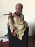 久造 陶瓷小和尚擺件全套 中式禪意電視柜裝飾品 創(chuàng  )意家居書(shū)柜酒柜博古架擺設工藝品 吹 曬單實(shí)拍圖