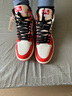 耐克（NIKE）【嚴選好物】bebe8 AJ1男女 Air Jordan 1 OG喬1高幫運動(dòng)休閑鞋 蜘蛛俠2白紅DV1753/DV1748-601 44.5 曬單實(shí)拍圖