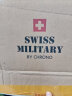 瑞士军表（SWISS MILITARY） 瑞士原装进口手表男ETA机芯全球联保五年精钢材质金典三针设计 30200.12-条形蓝盘-皮带 实拍图