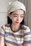 奢曼蒂（SHEMANDI）D家字母耳環(huán)復(fù)古CD珍珠耳釘女輕奢高級(jí)感2022年小香 古銅色 前后珍珠耳釘 曬單實(shí)拍圖