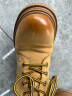 暇步士（Hush Puppies）马丁靴女士英伦加绒高帮粗跟短靴U2U04DD3 驼色 39 晒单实拍图