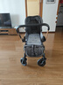 SNZESKE品牌高景觀(guān)嬰兒車(chē)新款遛娃神器新生兒雙向折疊手推車(chē)可坐躺0-3歲 四輪橡膠-牛仔灰 曬單實(shí)拍圖