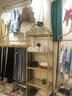 賽優(yōu)瑞賽優(yōu)瑞服裝店展示架落地式金色掛衣架衣服架子側掛女裝店陳列架 帶板側掛120*190cm 曬單實(shí)拍圖
