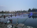 金誠頂點北京H960S釣魚燈大功率黑坑強光藍光夜釣燈超亮激光鐳射炮夜光燈 T30 燈+包+充電器+1.5米支架 曬單實拍圖