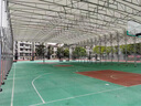 電動(dòng)式大型帳篷戶(hù)外倉庫停車(chē)移動(dòng)雨棚伸縮推拉棚活動(dòng)蓬遮陽(yáng)篷收縮 白色 曬單實(shí)拍圖