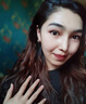 YaoYiZun純銀耳環(huán)女七夕情人節(jié)禮物高級感輕奢生日禮物送女友耳飾 五邊形三排鉆玫瑰金耳圈 曬單實(shí)拍圖