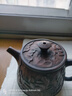 覓陶建水紫陶茶壺高石瓢壺洪靜純全手工浮雕工藝泡茶壺功夫茶具220cc 滿(mǎn)雕荷花 220ml 曬單實(shí)拍圖