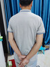 鑫俊達業(yè)企業(yè)員工工衣定制t恤夏polo定做工作服短袖男廠服廣告衫印字LOGO HJ-1878#灰色【長絨棉】 XL 曬單實拍圖