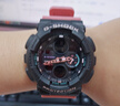 卡西歐（CASIO）G-SHOCK GIRLS GMA-S140運(yùn)動(dòng)女士手表防水手表 GMA-S140-4APR200米防水 曬單實(shí)拍圖