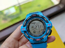 聖猴時(shí)（SHHORS）戶(hù)外運動(dòng)手表潮流跑步夜光鬧鈴兩地時(shí)間倒計時(shí)男女青年學(xué)生電子表 藍黑色 曬單實(shí)拍圖