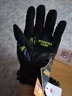 怪獸公園（MONSTER PARK）摩托車(chē)騎行手套防水保暖冬季碳纖維機車(chē)賽車(chē)騎士手套男女可觸屏 綠色 XL 曬單實(shí)拍圖