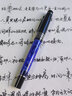 揚子鱷1523小彎尖美工筆可日常書(shū)寫(xiě)可練字辦公送禮鋼筆兔年送禮美工筆手工打磨筆尖支持定制 藍色亞克力小彎尖美工筆0.7mm 曬單實(shí)拍圖