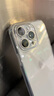 路杰森適用iPhone16Promax手機(jī)殼新款蘋果15pro超薄透明玻璃保護(hù)套iP14plus鏡頭全包防摔13外殼12高級感 【透明套鈦原色效果】晶鉆玻璃丨防摔頂配丨裸機(jī)質(zhì)感 蘋果15 ProMax 曬單實拍圖