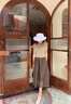 艾柔丹女裝連衣裙夏天女士衣服洋氣減齡套裝兩件套裙子女夏季2025新款 駝配咖啡 M:【95-108】 曬單實拍圖