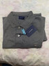 GANT/甘特【100%棉】夏男士休閑時(shí)尚印花logo翻領(lǐng)短袖T恤POLO衫 93-灰色 XL 曬單實(shí)拍圖