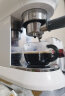 SMEG斯麦格 意大利复古意式咖啡机小型家用半自动小巧 带蒸汽奶泡机 ECF01多色可选 珍珠白 实拍图