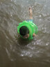 泳樂(lè )寶 第六代立柱型游泳圈兒童成人學(xué)游泳背漂浮手臂圈 M綠身高135-155cm 曬單實(shí)拍圖