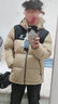 駱駝（CAMEL）【小太陽(yáng)】戶外羽絨服秋冬新款男女加厚保暖羽絨服面包服防潑水 椰殼色/幻影黑，A13CAPN110 L 曬單實(shí)拍圖