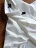 星禾萊短袖襯衫男士夏季薄款韓版潮流七.分袖襯衫港風(fēng)日系痞帥氣冰上衣 白色 L 曬單實(shí)拍圖
