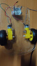WHEELTEC R1系列mini智能電動小車底盤三輪四輪寬度小于15cm電賽小車直流減速電機 R1系列四驅小車 無需加高 曬單實拍圖