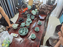 艾瑩嘉 龍泉青瓷茶具套裝高檔梅子青哥窯冰裂紋開片弟窯大師王武青瓷茶具辦公室收藏送禮 25件套-哥窯梅子青鐵線 曬單實拍圖