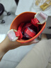 膳魔師（THERMOS）膳魔師新口紅杯小光環(huán)系列保溫杯便攜小容量附杯包TCNO-250禮盒 寶石紅 260ml 曬單實拍圖