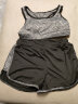 徽昂瑜伽服女套装健身服运动跑步女修身紧身训练速干衣春夏灰色5件XL 实拍图
